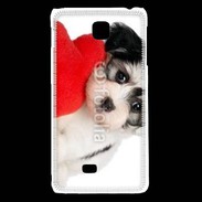 Coque LG F5 chiot calin