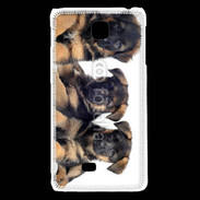 Coque LG F5 Chiots Berger Allemand