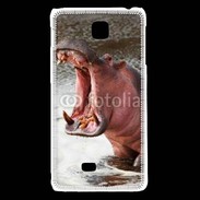 Coque LG F5 Hippopatame
