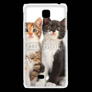 Coque LG F5 Duo de chatons