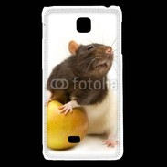 Coque LG F5 Rat bicouleur