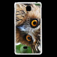 Coque LG F5 Tête de chouette