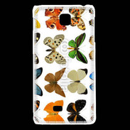 Coque LG F5 Planche de papillons