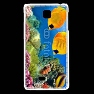 Coque LG F5 Poisson jaune