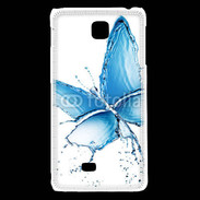 Coque LG F5 Papillon en eau