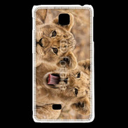 Coque LG F5 Lionceaux