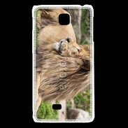 Coque LG F5 Lion 2