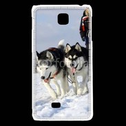 Coque LG F5 Chien de traineau