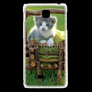 Coque LG F5 Panier de chatton
