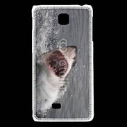 Coque LG F5 Attaque de requin blanc