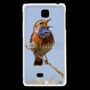 Coque LG F5 Oiseau bleu