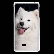 Coque LG F5 Portrait de chien loup 5