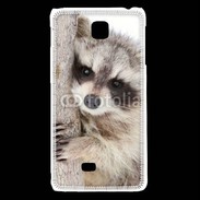 Coque LG F5 Raton laveur dans un arbre