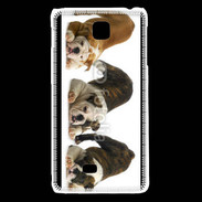 Coque LG F5 Prière de Bulldog