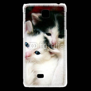 Coque LG F5 Duo de chatons 2