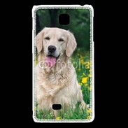 Coque LG F5 Portrait de Chien Golden 5