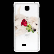Coque LG F5 Chiot Golden retriever 2
