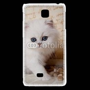 Coque LG F5 Adorable chaton persan 2