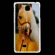 Coque LG F5 Portrait de cheval 1