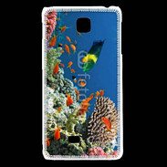 Coque LG F5 Poissons tropicaux et coraux 5