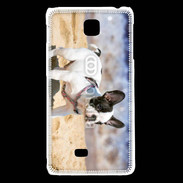 Coque LG F5 Bulldog français nain