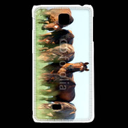 Coque LG F5 Groupe de chevaux