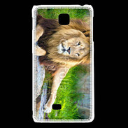 Coque LG F5 Lion Roi des animaux
