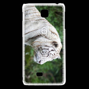 Coque LG F5 Magnifique tigre blanc
