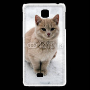 Coque LG F5 Chat dans la neige