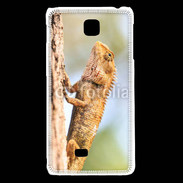 Coque LG F5 Portrait d'un lézard