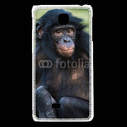 Coque LG F5 Portrait d'un Bonobo