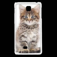 Coque LG F5 Portrait d'un chaton 75