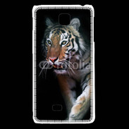 Coque LG F5 Portrait d'un tigre 25