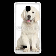Coque LG F5 Chiot Golden retriever 100