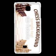 Coque LG F5 Jeu d'échec 2