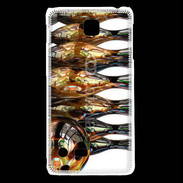 Coque LG F5 Quille de bowling dorée