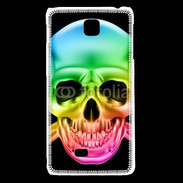 Coque LG F5 Tête de mort couleur