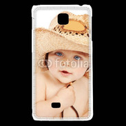 Coque LG F5 Bébé cowboy