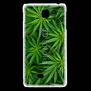Coque LG F5 Feuilles de marijuana