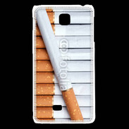 Coque LG F5 Fond avec cigarettes