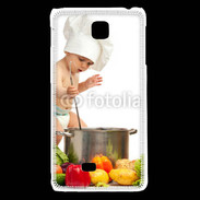 Coque LG F5 Bébé chef cuisinier