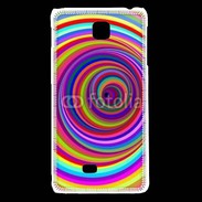 Coque LG F5 Fond Hypnotique 