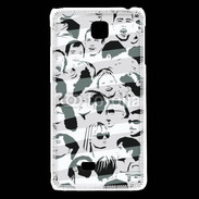 Coque LG F5 Multi visages