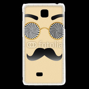 Coque LG F5 Moustache 5