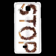Coque LG F5 Stop à la cigarette