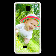 Coque LG F5 Sourire de bébé en plein air