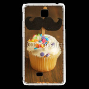 Coque LG F5 Cupcake moustache