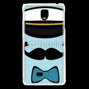 Coque LG F5 Moustache commandant
