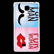 Coque LG F5 Man or woman
