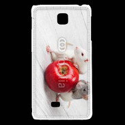 Coque LG F5 Rats gourmands